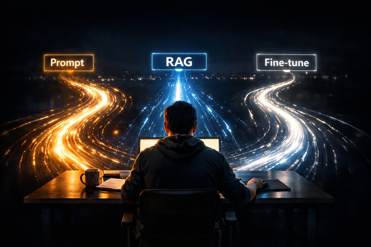 Fine-tune, RAG, or Prompt? The Decision Nobody Teaches You